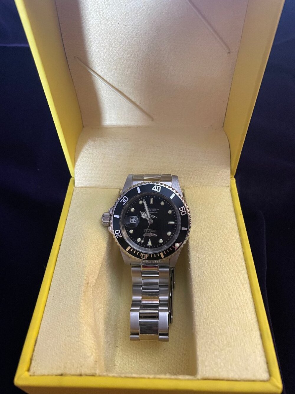 INVICTA  26970 Pro Diver WristWatch Silver Quartz Water Resistant 200m